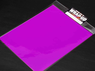 WRAP-UP Next 0003-06 - Window Tint Film 250mm x 200mm - Pink purple